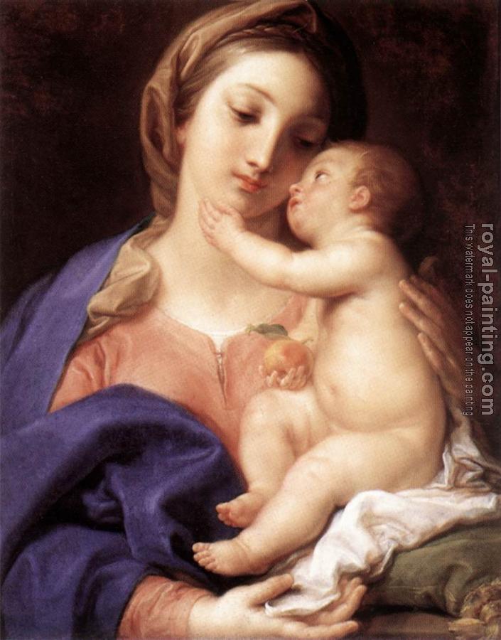 Pompeo Batoni : Madonna And Child